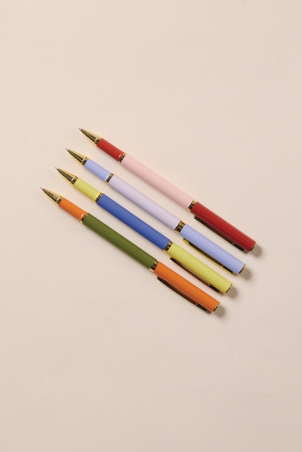 Designworks Ink Color Block Pens - Cobalt + Army Green