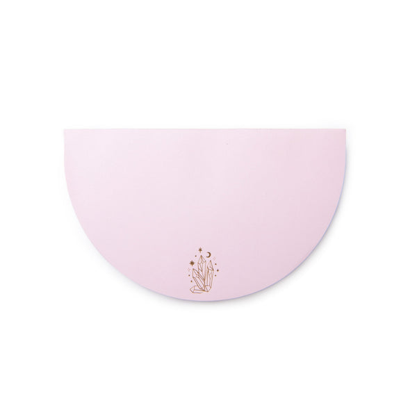 designworks ink Half Moon Notepad - Mineral Magic