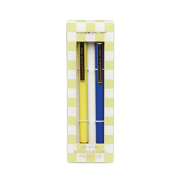 Designworks Ink Mechanical Pencils - Cobalt + Citron