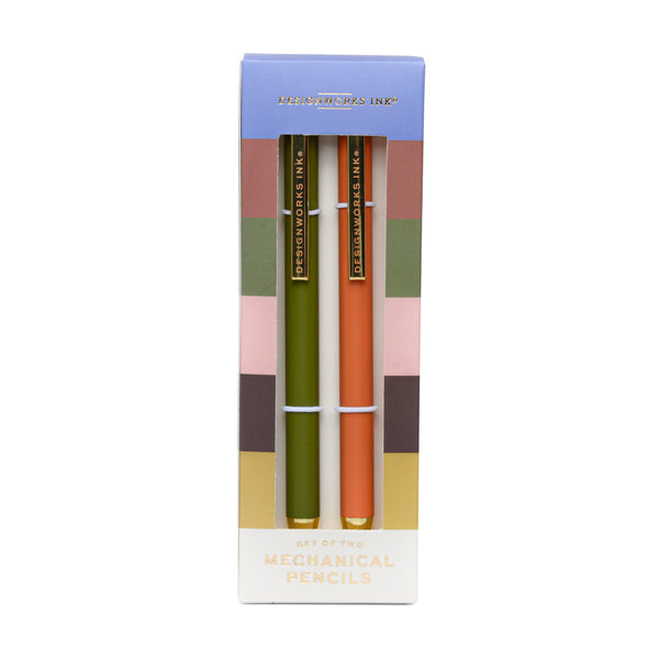 Designworks Ink Mechanical Pencils - Green + Chili