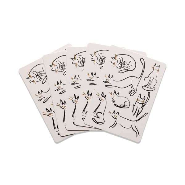 designworks ink Playing Cards - Cats