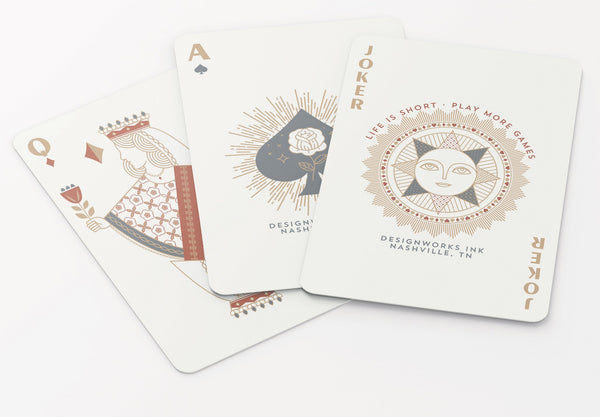 Designworks Ink Playing Cards - Modern Deco