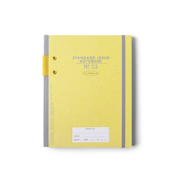 designworks ink Standard Issue Notebook No.3 - Ochre