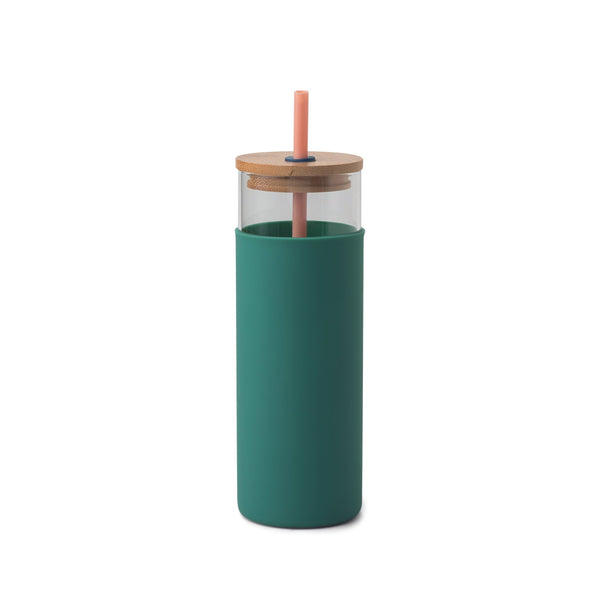 designworks ink Tumbler With Straw - Peachy/Hunter