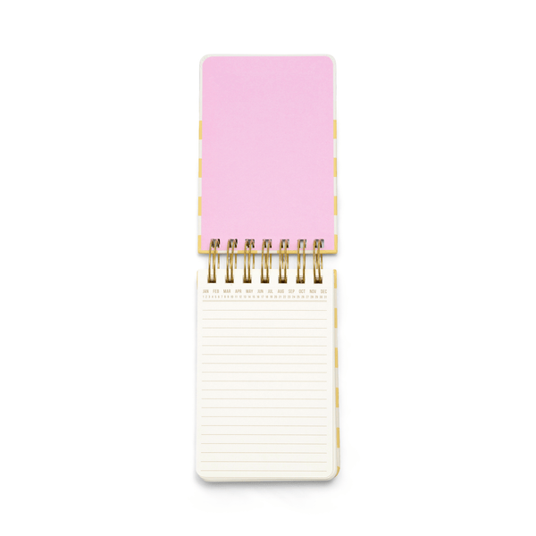 Designworks Ink Twin Wire Chunky Notepad - Checks