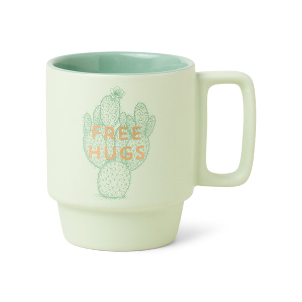 designworks ink Vintage Sass 12 oz. Mug - Free Hugs
