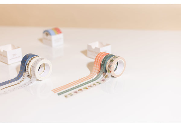 Designworks Ink Washi Tape Set Of 3 - Plant Lover