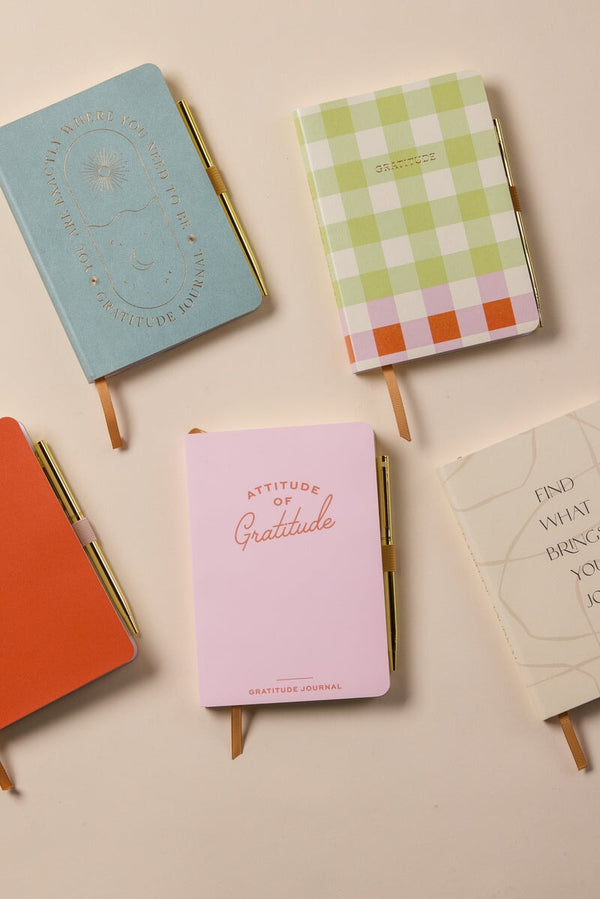 Designworks Ink Gratitude Journal With Pen - Attitude Of Gratitude
