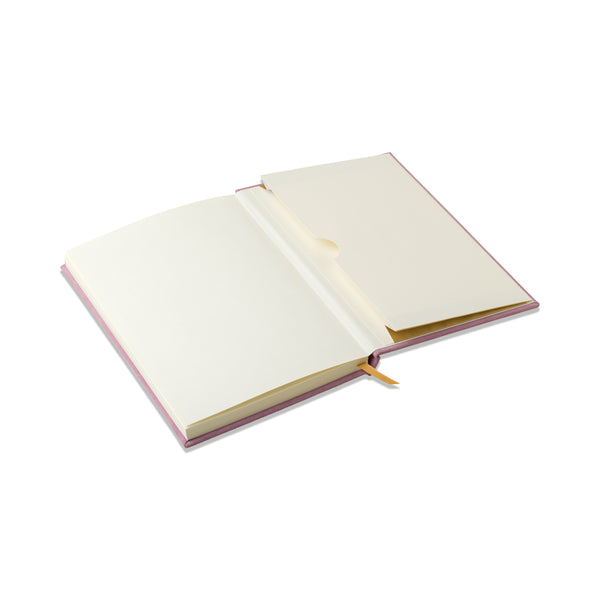 Designworks Ink Hard Cover Suede Cloth Journal With Pocket - Notes
