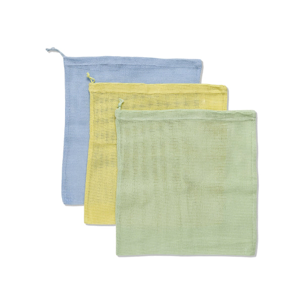 designworks ink Reusable Produce Bags - Blue Citron & Sage