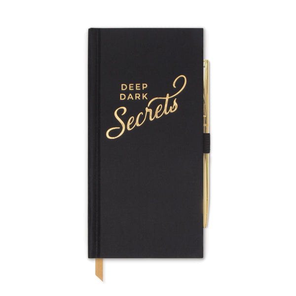 designworks ink Skinny Journal With Pen - Deep Dark Secrets