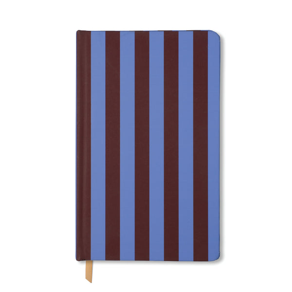 designworks ink Soft Touch Journal - Purple + Nutmeg Stripe