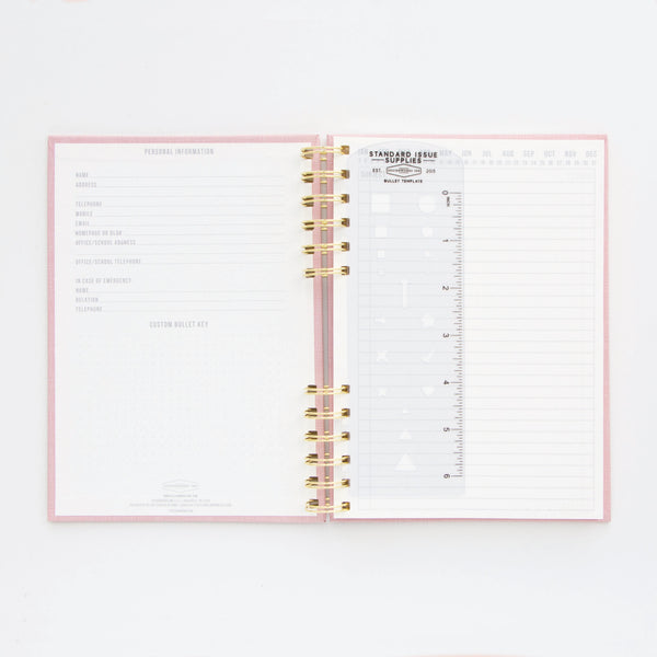Designworks Ink Standard Issue Notebook No.12 - Dusty Pink