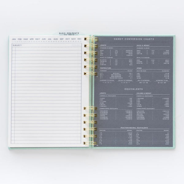 Designworks Ink Standard Issue Notebook No.12 - Green