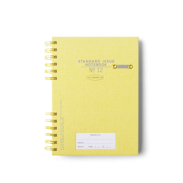 designworks ink Standard Issue Notebook No.12 - Ochre