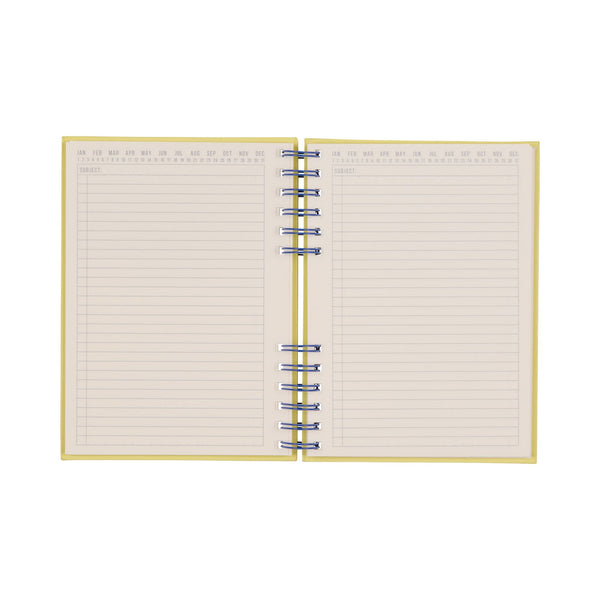 Designworks Ink Standard Issue Planner Notebook No. 12 - Cobalt + Citron
