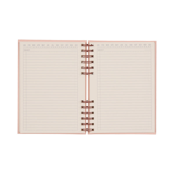 Designworks Ink Standard Issue Planner Notebook No. 12 - Rosewood + Blush