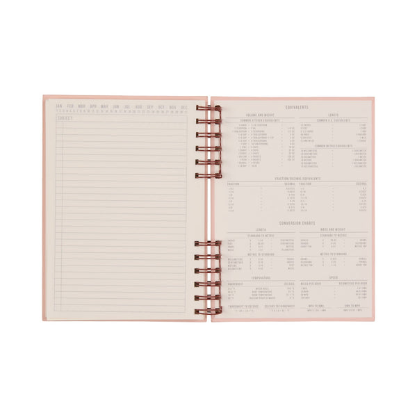Designworks Ink Standard Issue Planner Notebook No. 12 - Rosewood + Blush