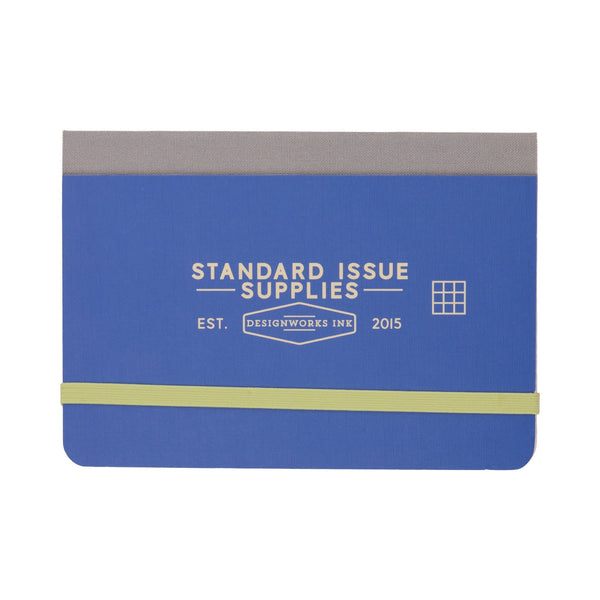 designworks ink Standard Issue Pocket Journal - Cobalt + Citron