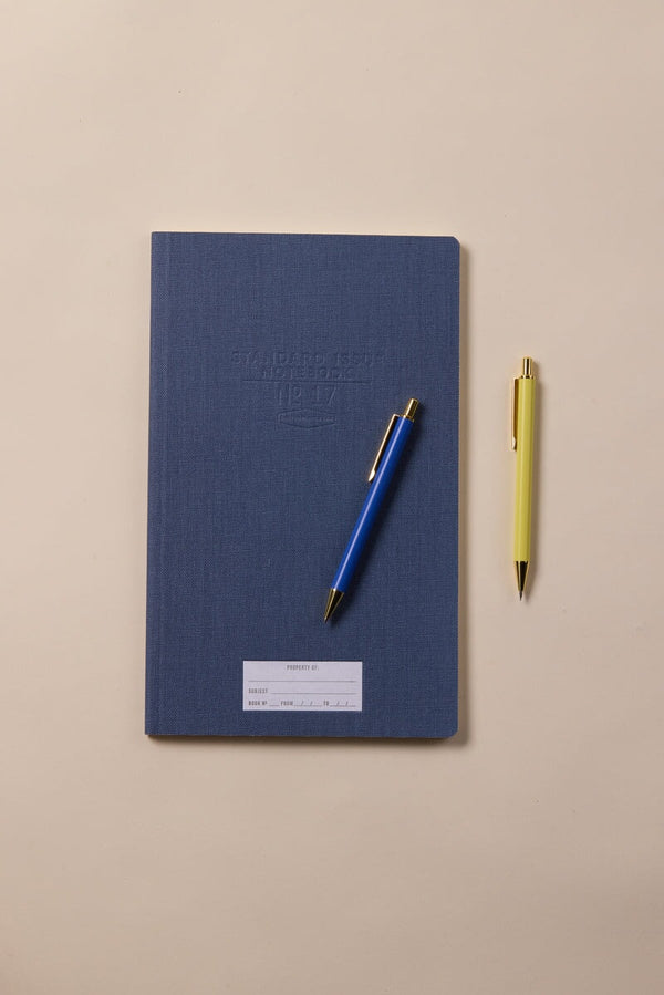 Designworks Ink Standard Issue Tall Notebook No.17 - Blue