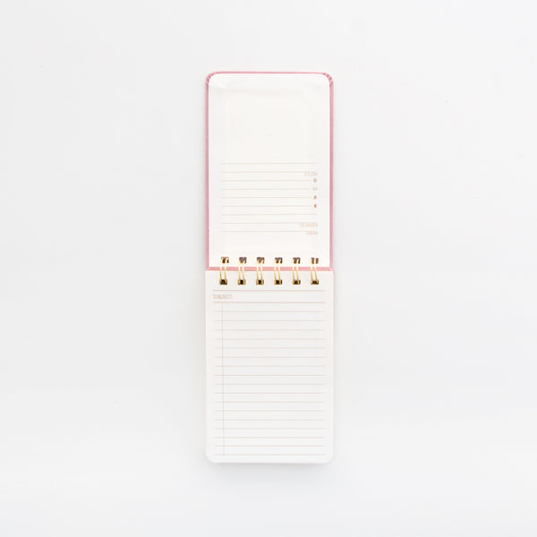 Designworks Ink Suede Cloth Covered Notepad - Radiant Rainbow