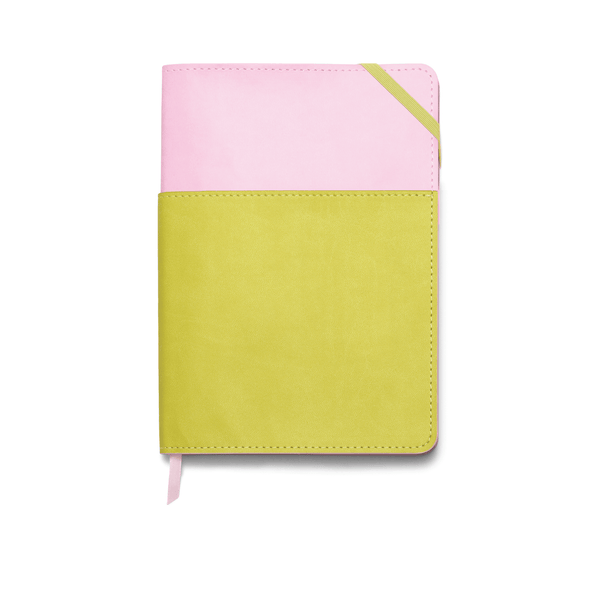 designworks ink Vegan Leather Pocket Journal - Lilac + Matcha