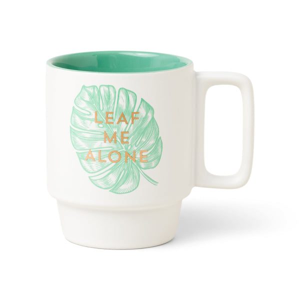 designworks ink Vintage Sass 12 oz. Mug - Leaf Me Alone