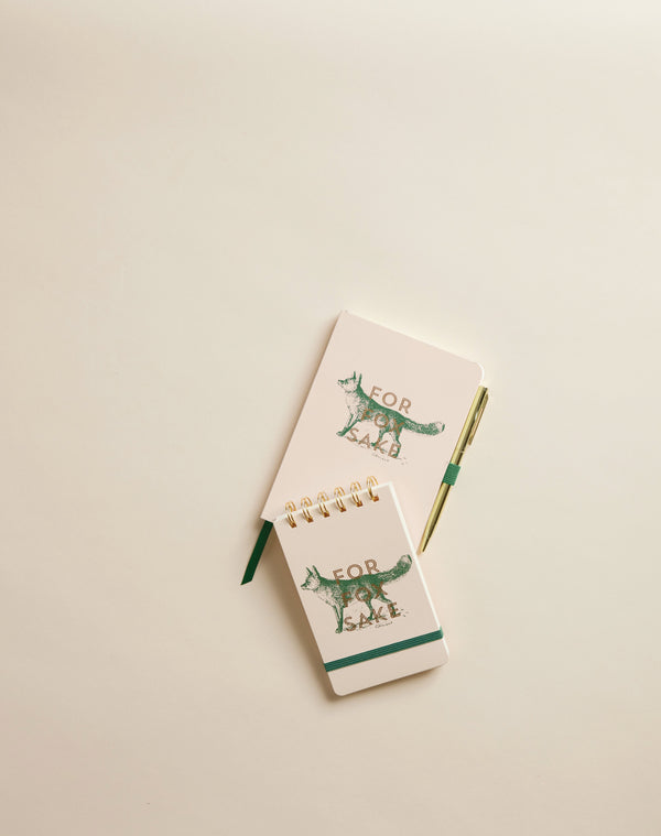 Designworks Ink Vintage Sass Notebook With Pen - For Fox Sake