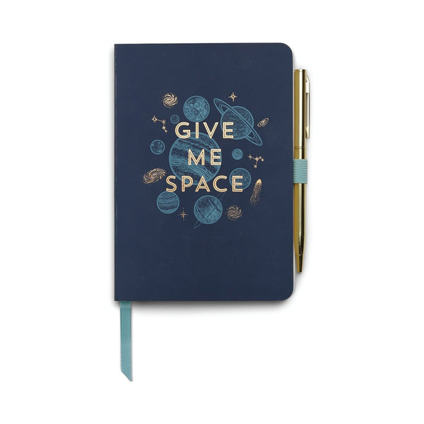 designworks ink Vintage Sass Notebook with Pen - Give me Space