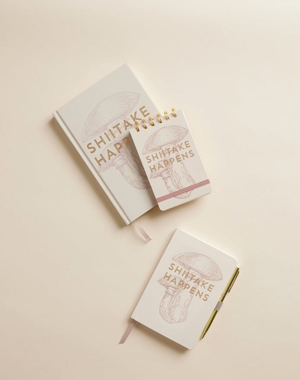 Designworks Ink Vintage Sass Notepad - Shiitake Happens