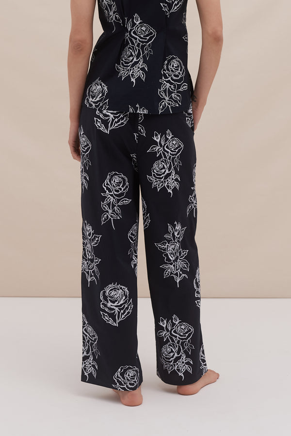 Desmond & Dempsey 402 Posy Navy