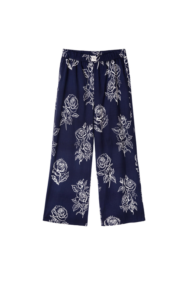 Desmond & Dempsey 402 Posy Navy