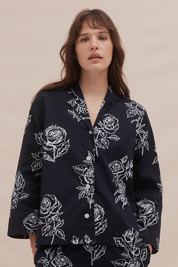 desmond & dempsey 402 Posy Navy