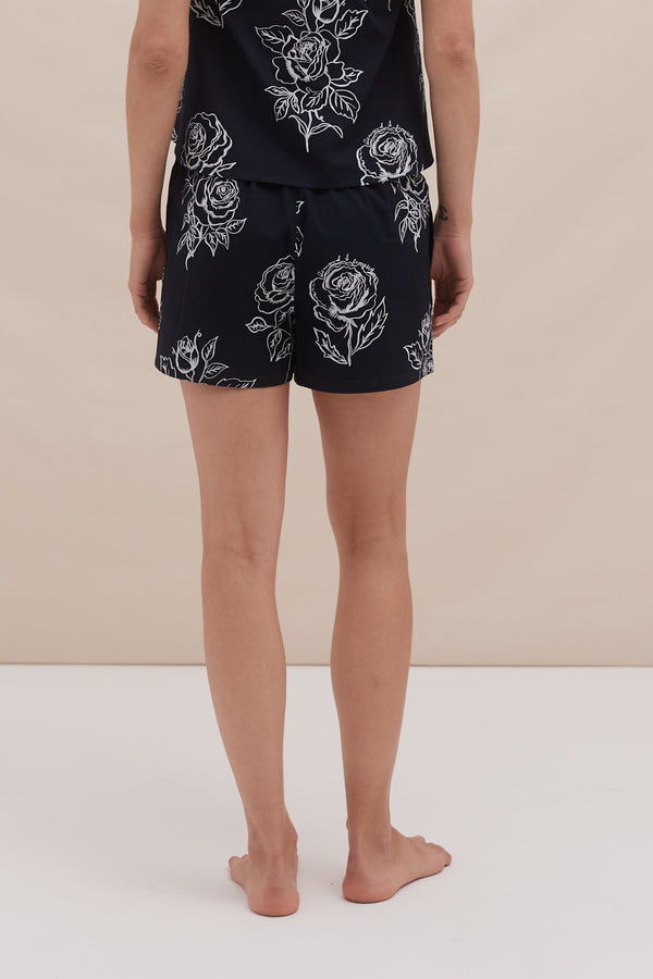 Desmond & Dempsey 402 Posy Navy