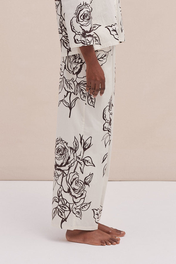 Desmond & Dempsey 402 Rose Cream Brown