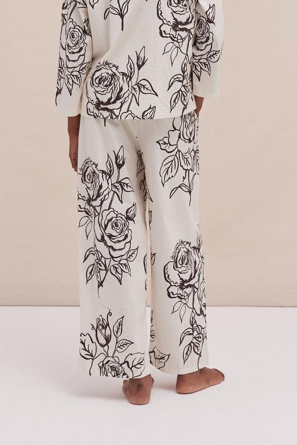 Desmond & Dempsey 402 Rose Cream Brown