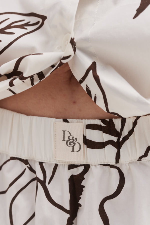 Desmond & Dempsey 402 Rose Cream Brown