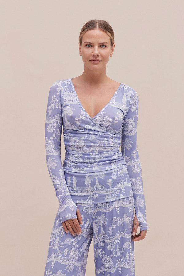 desmond & dempsey A Laced Dream Blue