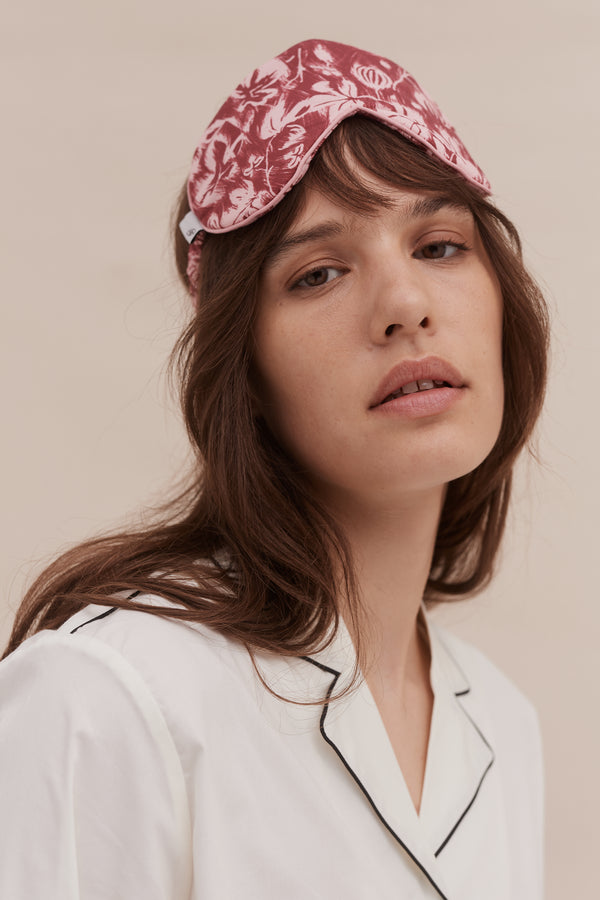 desmond & dempsey Alma Fig Red/Pink