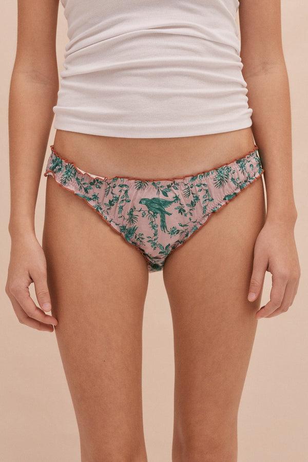 desmond & dempsey Bromley Parrot Pink/Blue