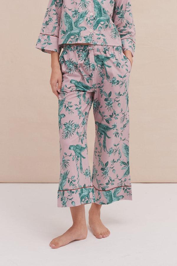 desmond & dempsey Bromley Parrot Pink/Blue