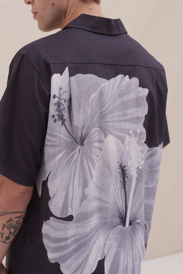 Desmond & Dempsey Hibiscus Navy