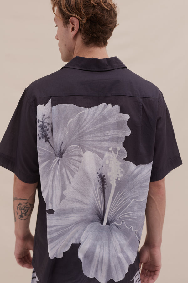 desmond & dempsey Hibiscus Navy