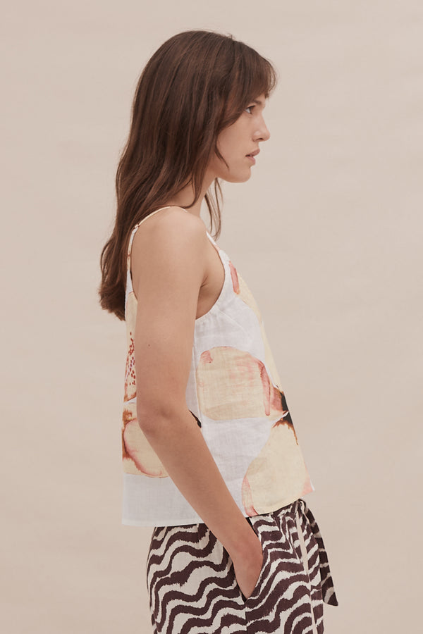 Desmond & Dempsey Hibiscus Yellow