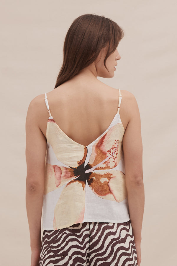 Desmond & Dempsey Hibiscus Yellow