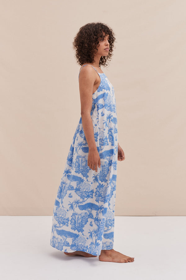 Desmond & Dempsey Loxodonta Blue