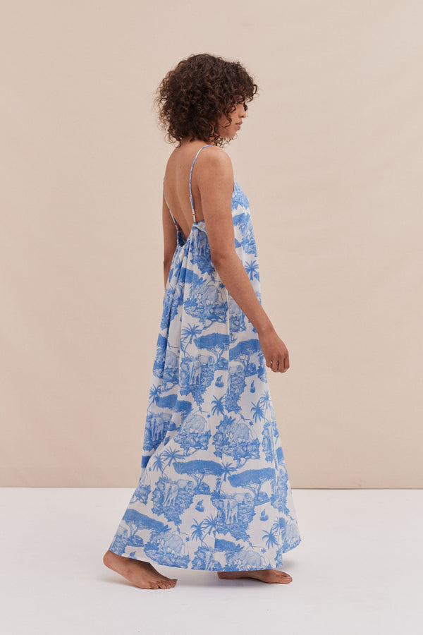 Desmond & Dempsey Loxodonta Blue