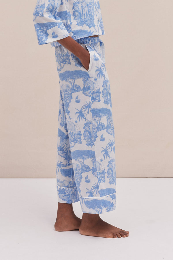 Desmond & Dempsey Loxodonta Blue