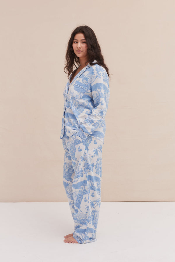 Desmond & Dempsey Loxodonta Blue