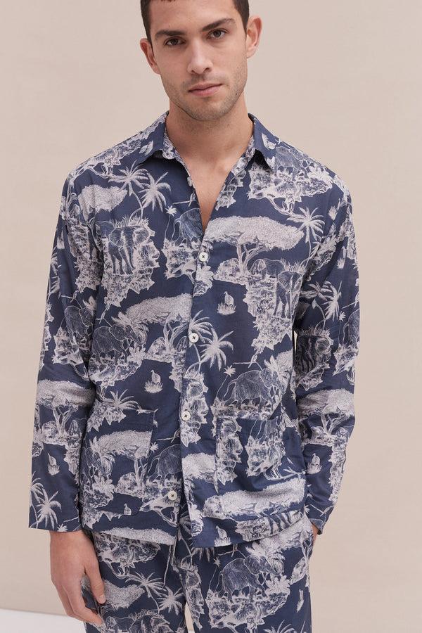 Desmond & Dempsey Loxodonta Navy